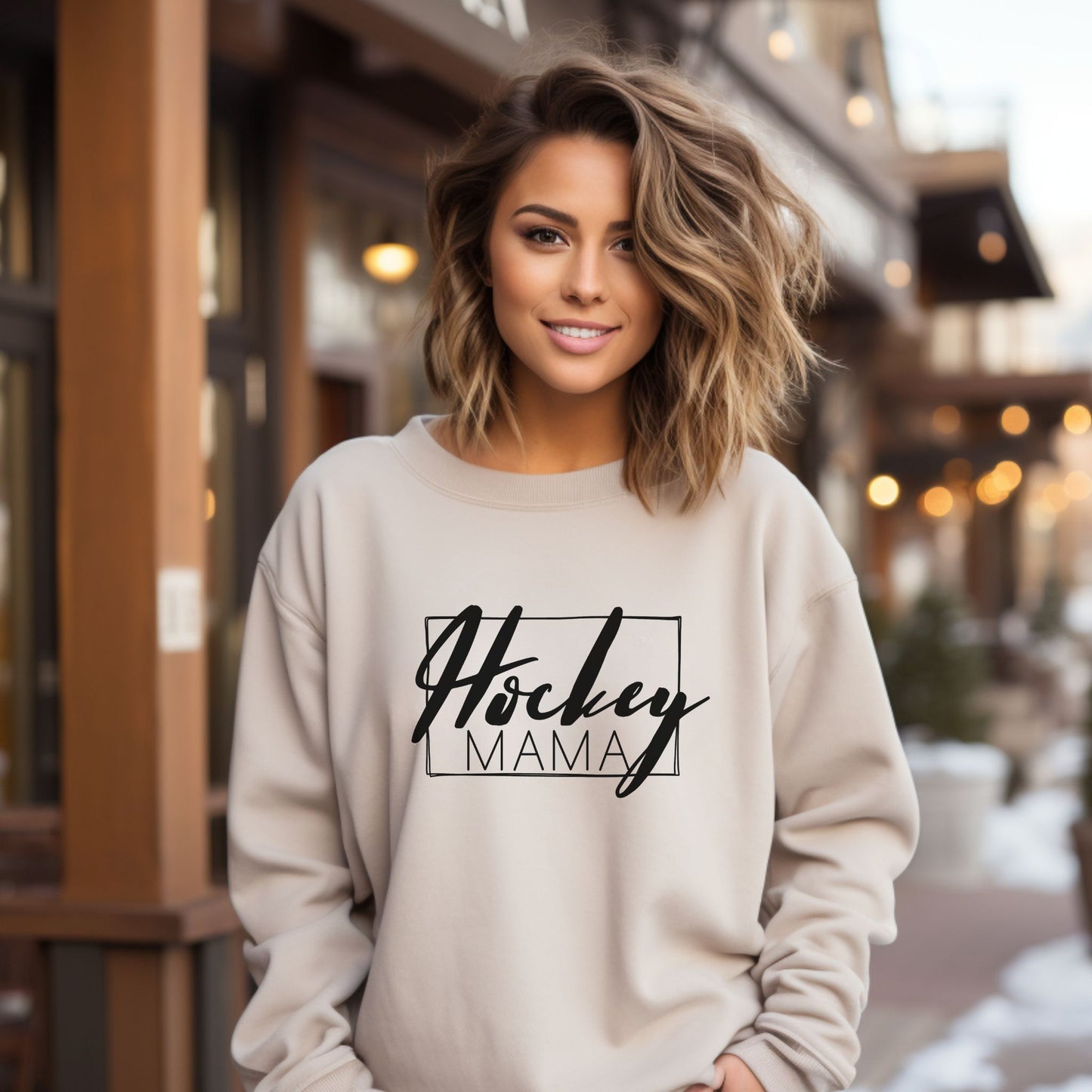 Hockey Mama Crewneck