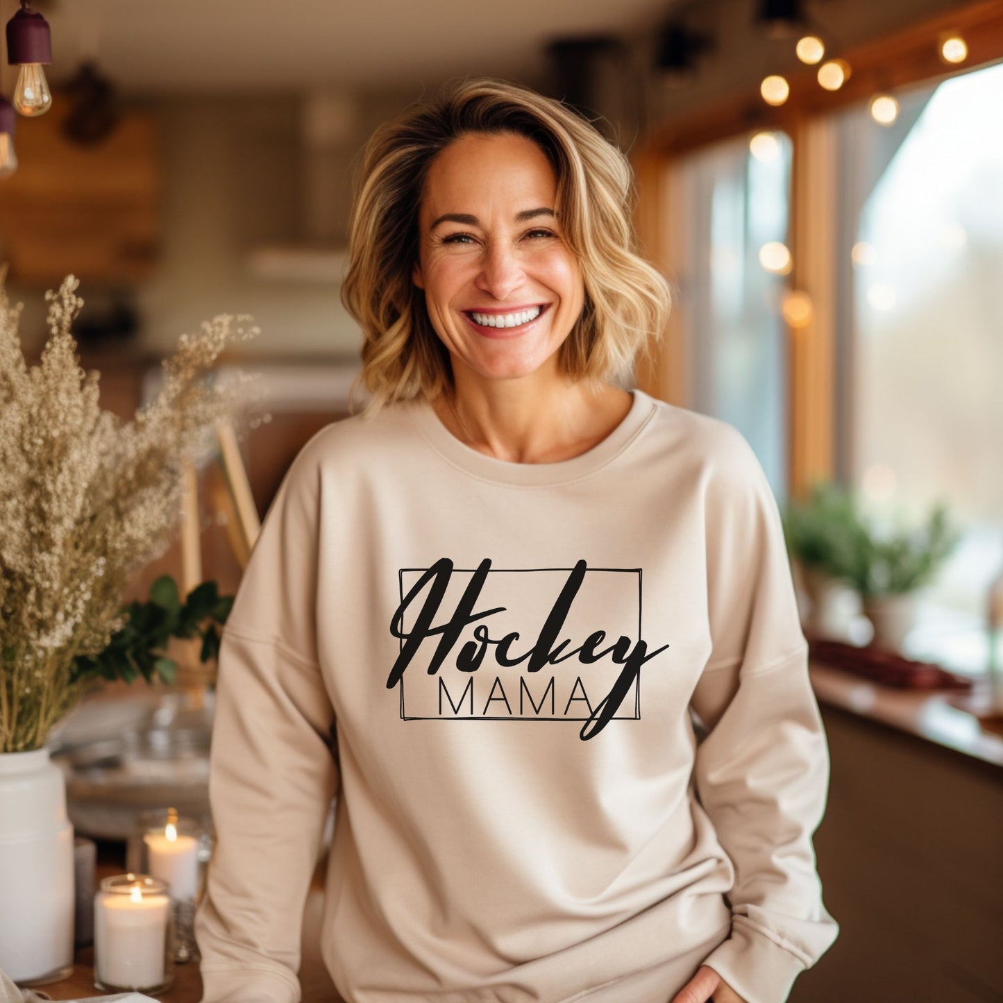 Hockey Mama Crewneck