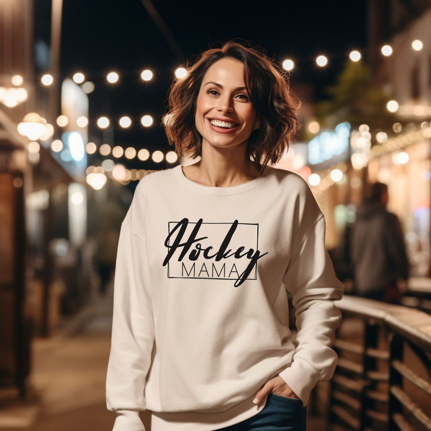 Hockey Mama Crewneck