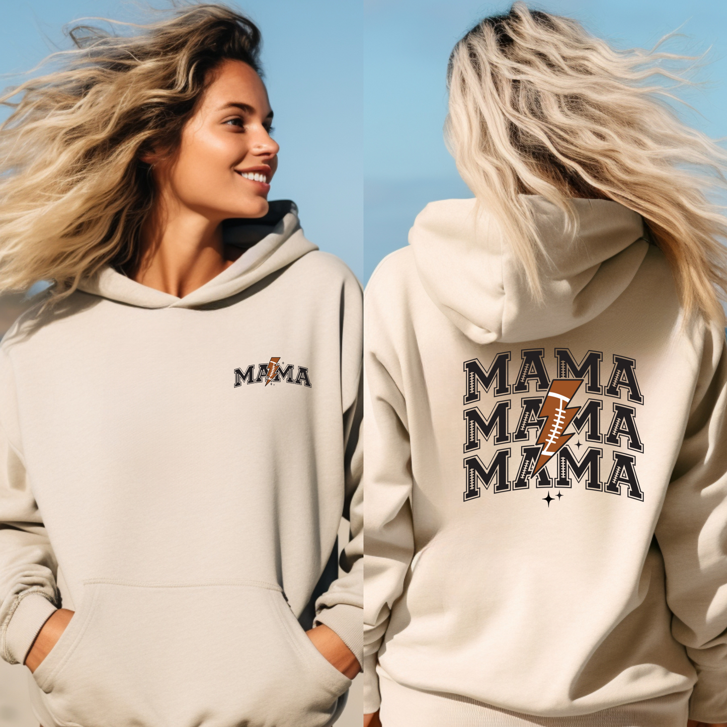 Football Mama Hoodie